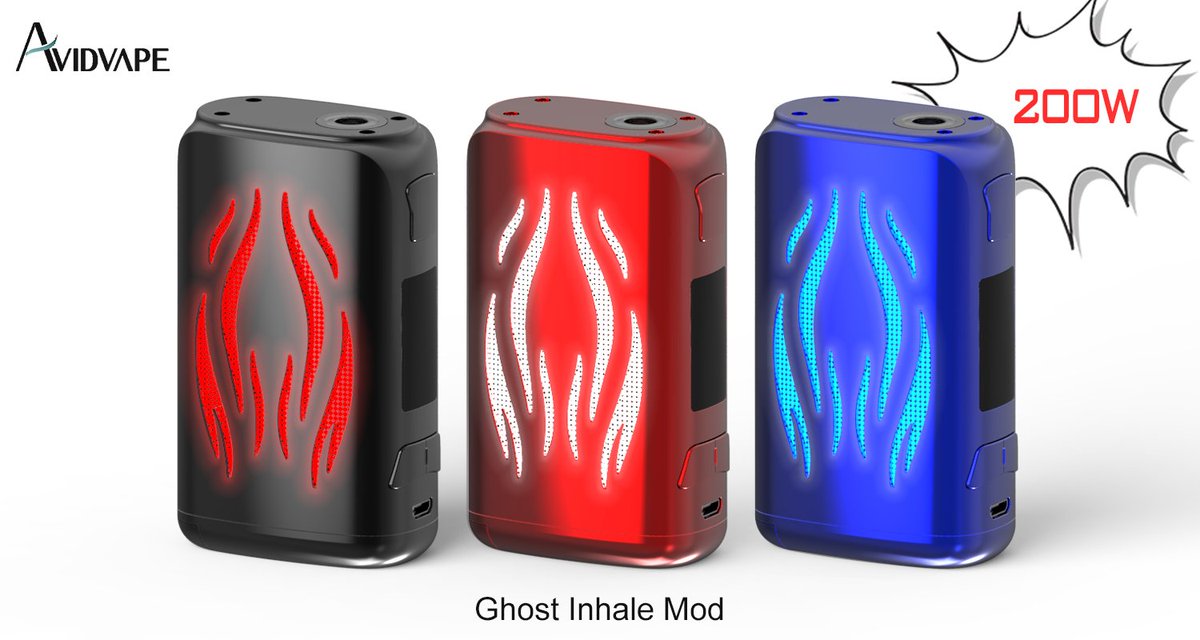 which color do you like? 🧐😃
#Avidvape #ghostinhale200wmod #200w #ghostinhale
Check here for more information:
facebook.com/AvidVape/
instagram.com/avidvape.offic…