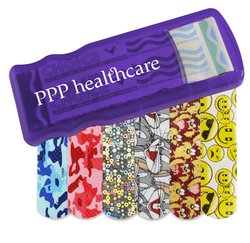 SaultPROMOtions's tweet image. Convenient, easy-to-refill design. $  .97 ea. #brandedgiveaways 
Choose from glitter, Bugs Bunny™, Tasmanian Devil™, pink or blue camo, or Emoji bandages.