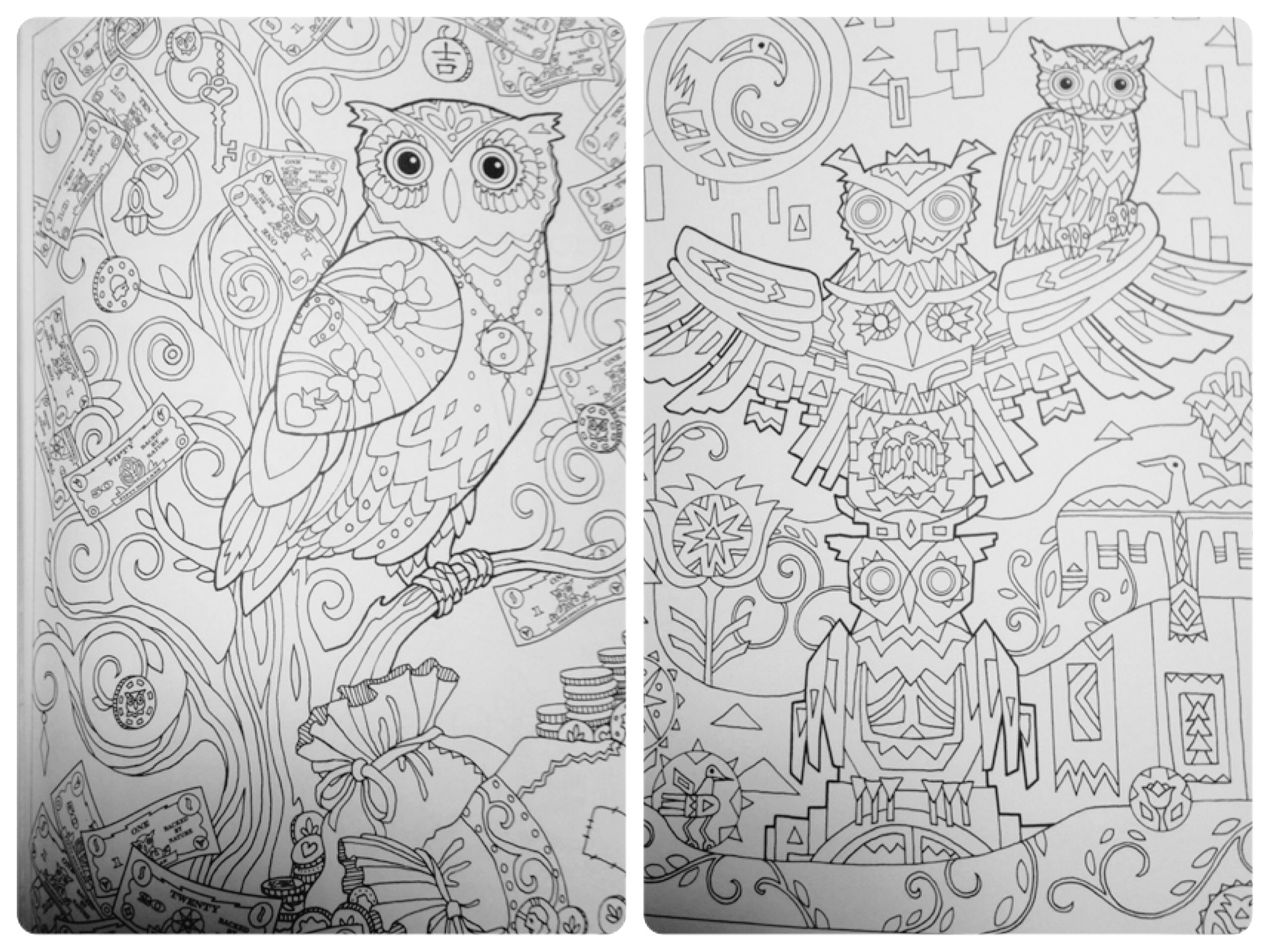 紫梅 幸せを呼ぶフクロウ塗り絵 31枚のフクロウの絵があります 可愛いから塗り終わったらアイコンにしようかな まずは右の絵から練習 これだけ何か怖いんですよ 大人の塗り絵 コロリアージュ 紫梅 幸せを呼ぶフクロウ塗り絵 31枚のフクロウの絵があります 可愛いから塗り終わったらアイコンにしようかな まずは右の絵から練習 これだけ何か怖いんですよ 大人の塗り絵 コロリアージュ
