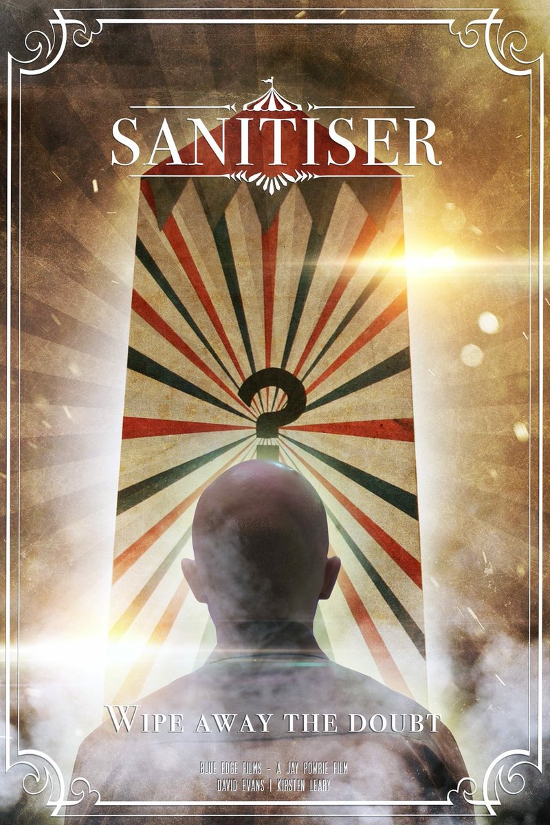 BlueEdgeFilms's tweet photo. Here’s the finished poster for our new short film! #blueedgefilms #shortfilm #santiser https://t.co/xQkPUtVZ1T