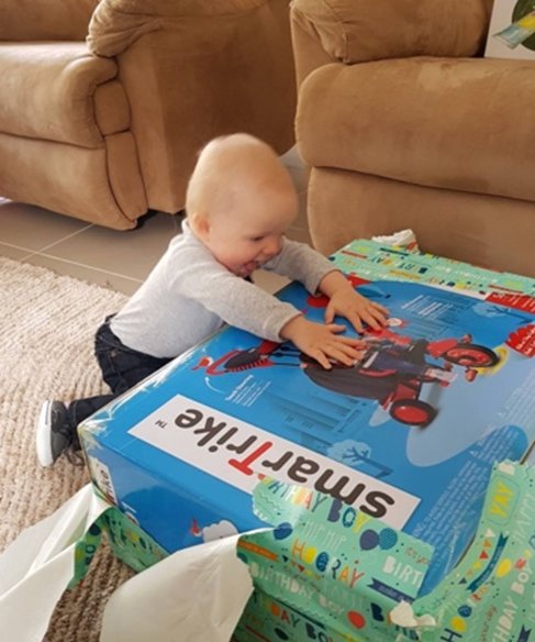 No lo creo! Que Súper Regalo! Un smarTrike!😍