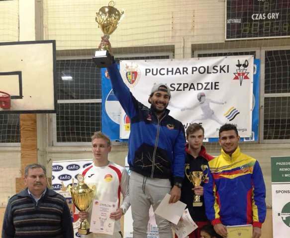 PrensadeMonagas's tweet photo. Francisco Limardo gana oro en  la Copa Puschar de Polonia, mientras que su hermano Rubén obtuvo la medalla de bronce en la competencia https://t.co/AD6rhLcM5j