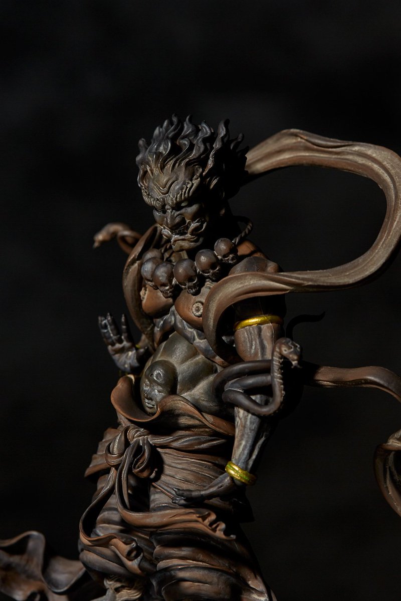 タケヤ式自在置物に『深沙大将 木調』が登場！ 着彩とはひと味違った木
