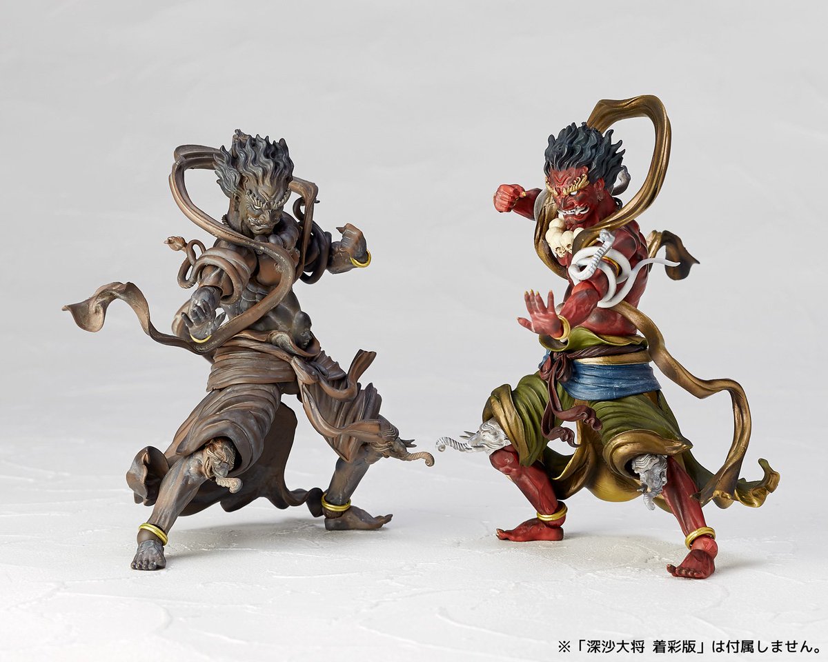 タケヤ式自在置物に『深沙大将 木調』が登場！ 着彩とはひと味違った木