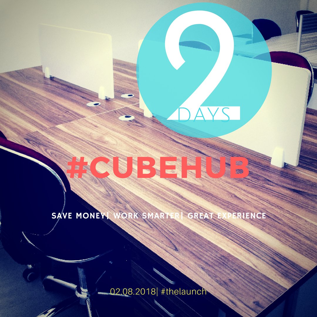 ingeniacityhq's tweet photo. Upgrade your hustle.. Let your clients meet up with you @ our place!..Book an office space on the Go!
#2Daystogo #cubehubbusinesses #cubehub #cubehubng #prelaunch #mailbox #grind #businessaddress #entrepreneur #work
IG: @cubehubng @ingenia_city
Twitter: @ingeniacity @CubeHubNG https://t.co/O0QSMAG8jW