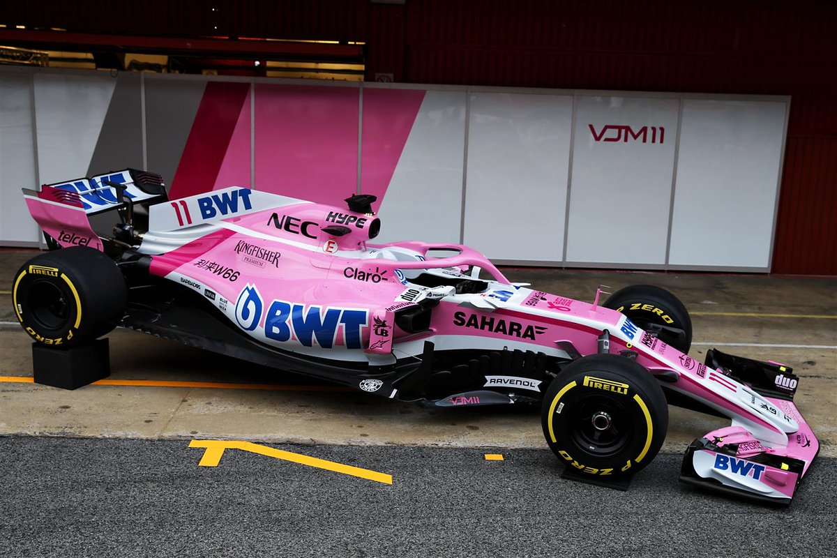 F1Imagenes's tweet photo. Force India - VJM11 https://t.co/R7VpyVe6dS