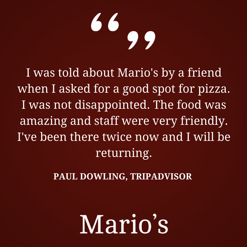 MariosRanelagh's tweet photo. It's so humbling to read your feedback and the reasons why you return to Mario's... We know it takes some extra effort to leave reviews and we are so grateful to those who do! 

Thanks to Paul and everyone else who has done so 😊 https://t.co/MLs3VvN4wn