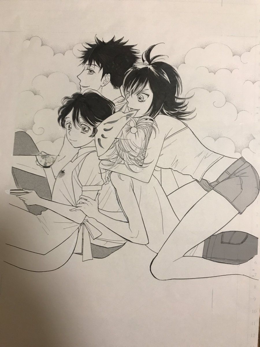 高尾滋 これは連載前の いっしょにねようよ 予告カット と謎のカット なんだろうこのうさぎ T Co Jwah1yxkos Twitter