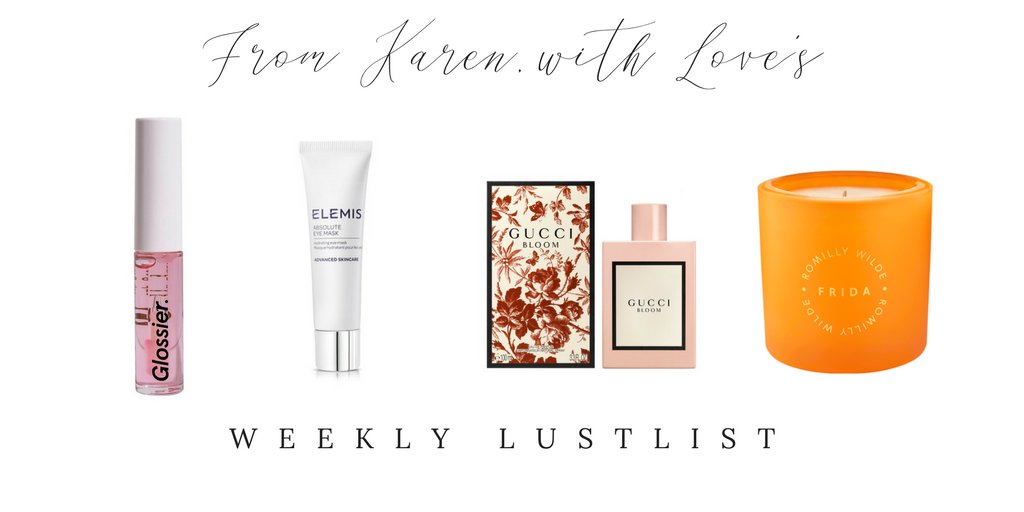 A new edition to the blog. From Karen, with Love is introducing a weekly lust list packed full of the best luxury beauty, style, fragrance, and wedding items on our radar! ow.ly/TeXs30iCeWH