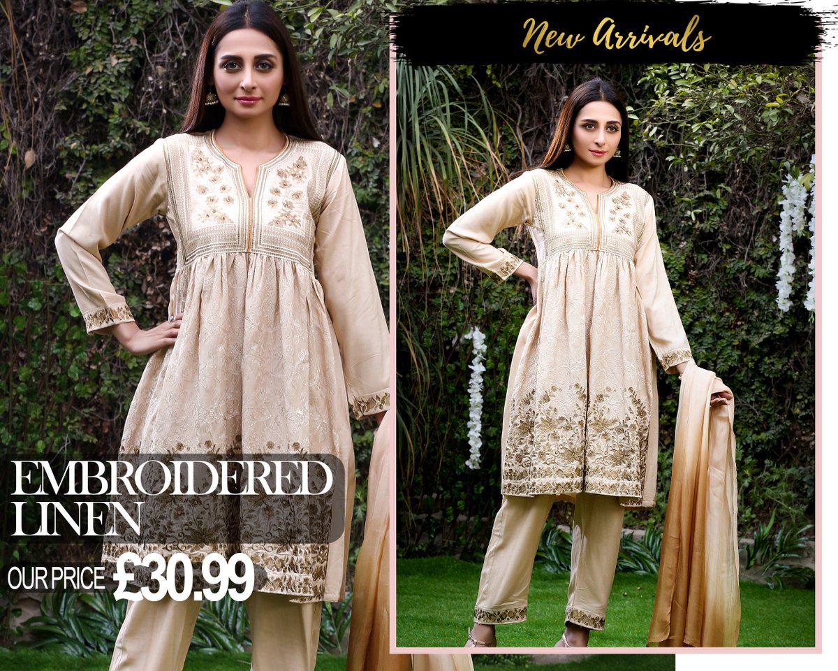 suitsmeonline's tweet photo. Our Price : £30.99
#New #Arrivals !!!
#Full #Embroiderd #Linen Frock With Stone Work. 
For Order Placing Please Visit Our Website https://t.co/ZhNaKcllqN Or Call on 0845 8 676767. https://t.co/OHsgFlEQfJ