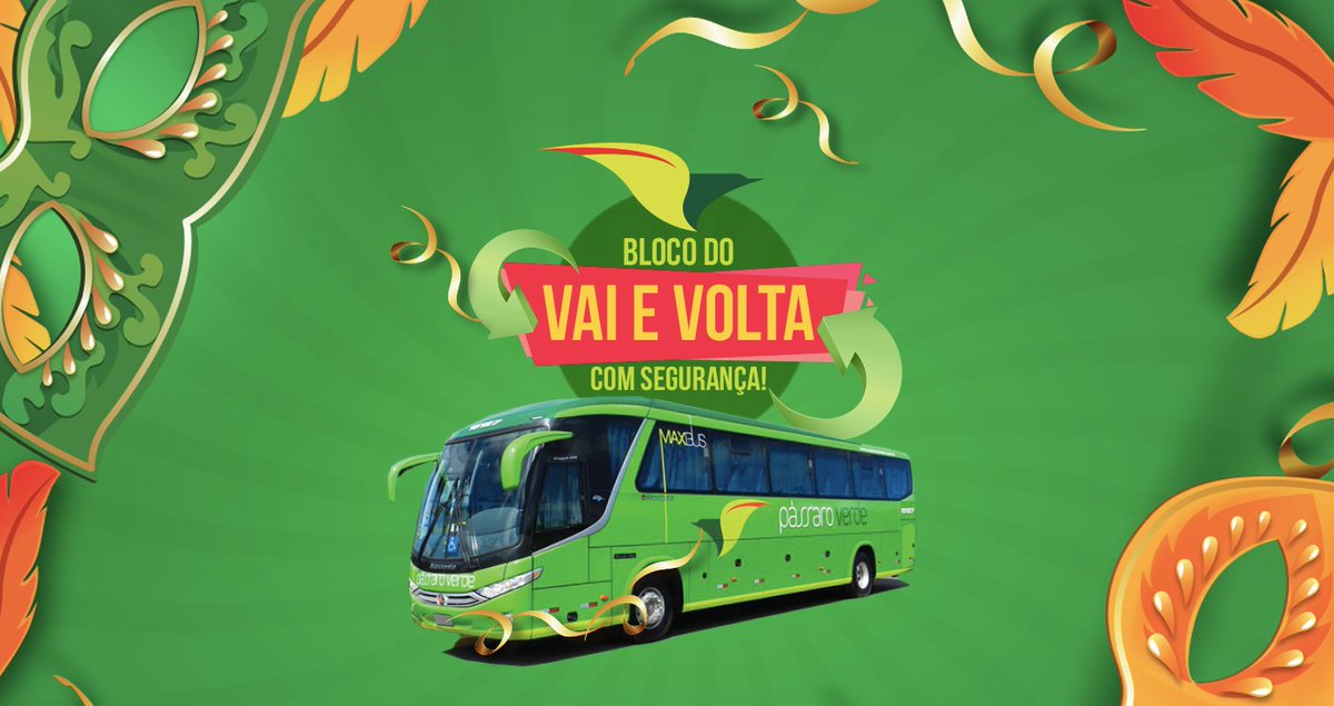 ndgcomunicacao's tweet photo. Neste carnaval de 2018, a #PássaroVerde criou o “Bloco do Vai e Volta”, ação que contou com a consultoria do NDg > https://t.co/YgOjW5XHfM https://t.co/OHWL9esWMz