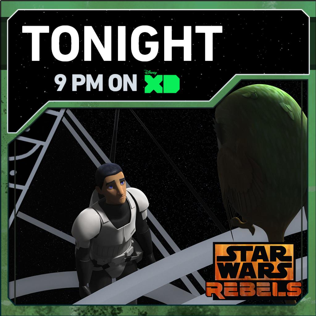 starwars's tweet image. Explore the deepest mysteries of the Force when #StarWarsRebels returns tonight with "Wolves and a Door" and "A World Between Worlds." 9pm ET/PT on @DisneyXD.