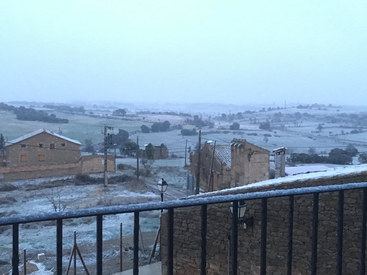 Segueix activat el pla #neucat per les properes hores. Seguiu la informació del Servei de Meteorologia de CAT i eviteu, en la mesura que us sigui possible, els desplaçaments #TiFenAlerta Imatges de la darrera enfarinada a #TiF (autoria: Maria Mayoral, Attila Ibos i <a href="/RaquiPalou/">Raquel🎗</a> )