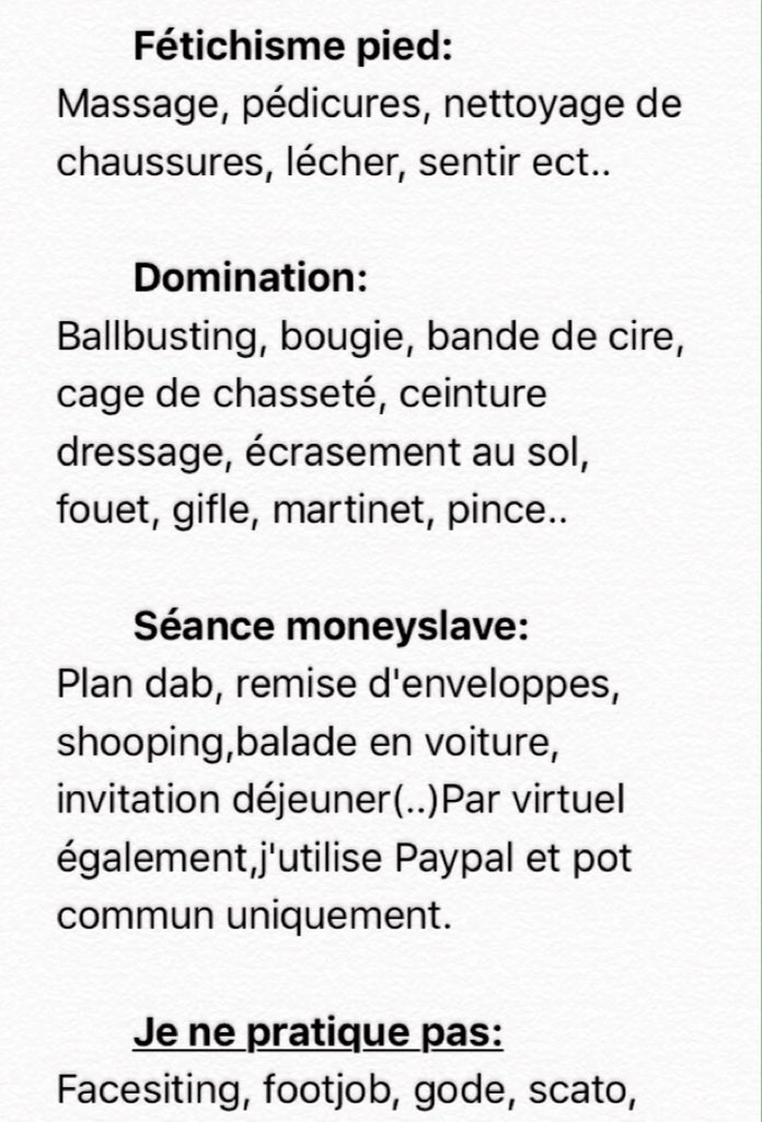 AltesseLyna's tweet photo. Et me voici à présent ici! 
Agrandissement de ma communauté de BDSM #slave #soumis #dominatrice #pied #moneyslave https://t.co/KzjWPSf6Nl