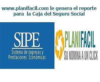 planifacil's tweet photo. https://t.co/BX6Q65whfj, le genera el reporte para la Caja del Seguro Social-SIPE
#planilla #Sipe #SeguroSocial #Contabildad https://t.co/PO1sv0JZ87