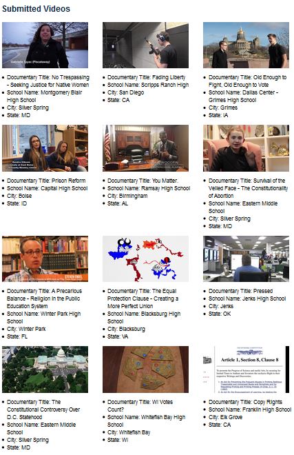 StudentCam's tweet photo. Cast your vote for the StudentCam 2018 "Fan Favorite" documentary: 

https://t.co/ZXbUTNJkb8

The complete list of 150 winning entries will be announced next Wednesday, March 7 on https://t.co/drsLVNJODh

#sschat #edchat #Constitution https://t.co/OuKcF0id2a
