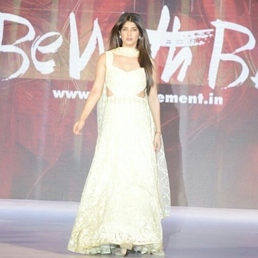 #aishwaryasakhuja at #BeWithBETI charity fashion walk at #PhoenixMarketCity Pune