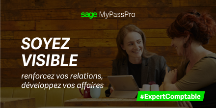 SageFrance's tweet photo. #ExpertComptable Soyez visible, renforcez vos relations, développez vos affaires Sage #MyPassPro https://t.co/PkLV24p8xX https://t.co/WZNHyGmaRY
