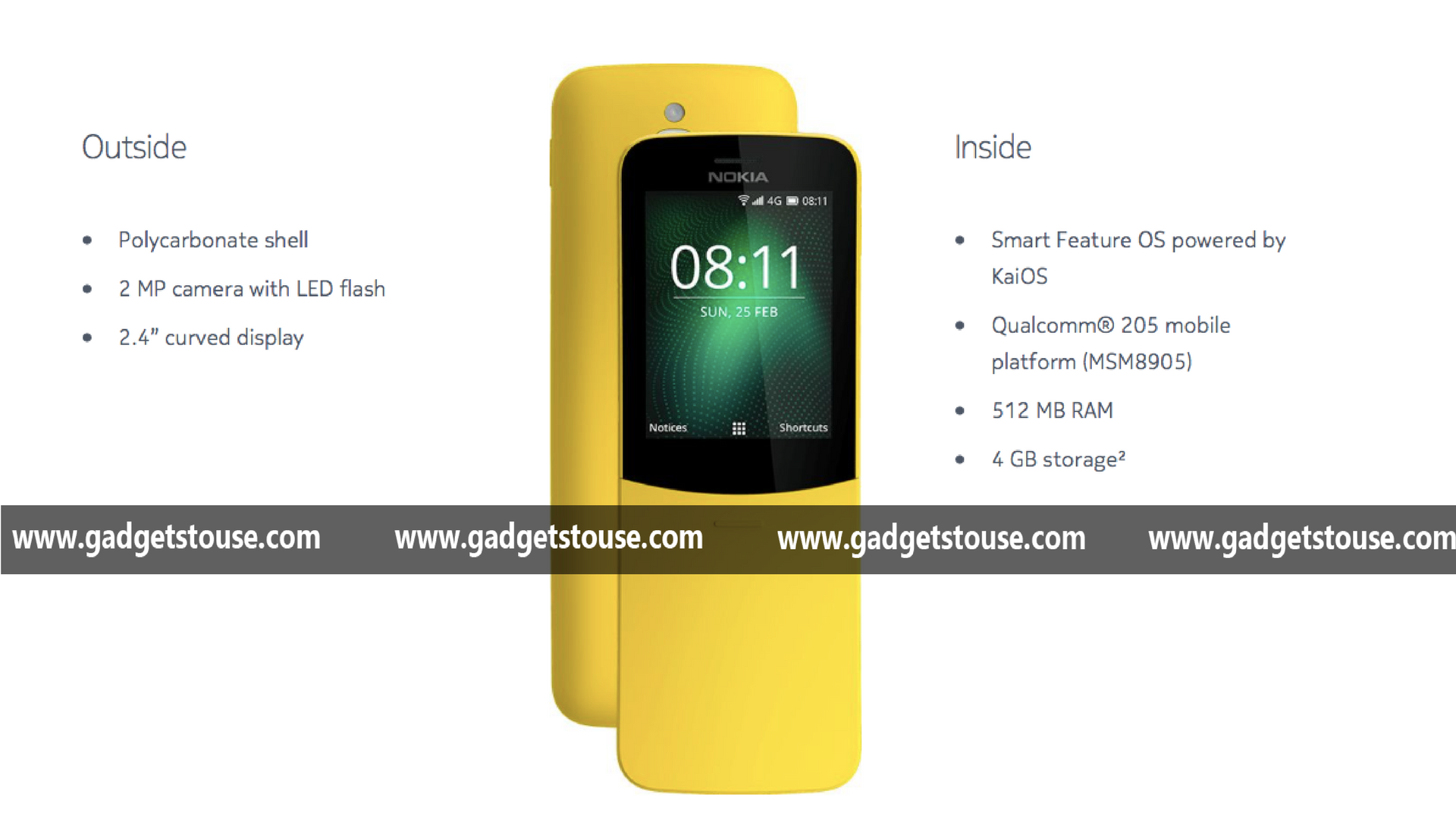 Nokia 8110 4G - Full phone specifications