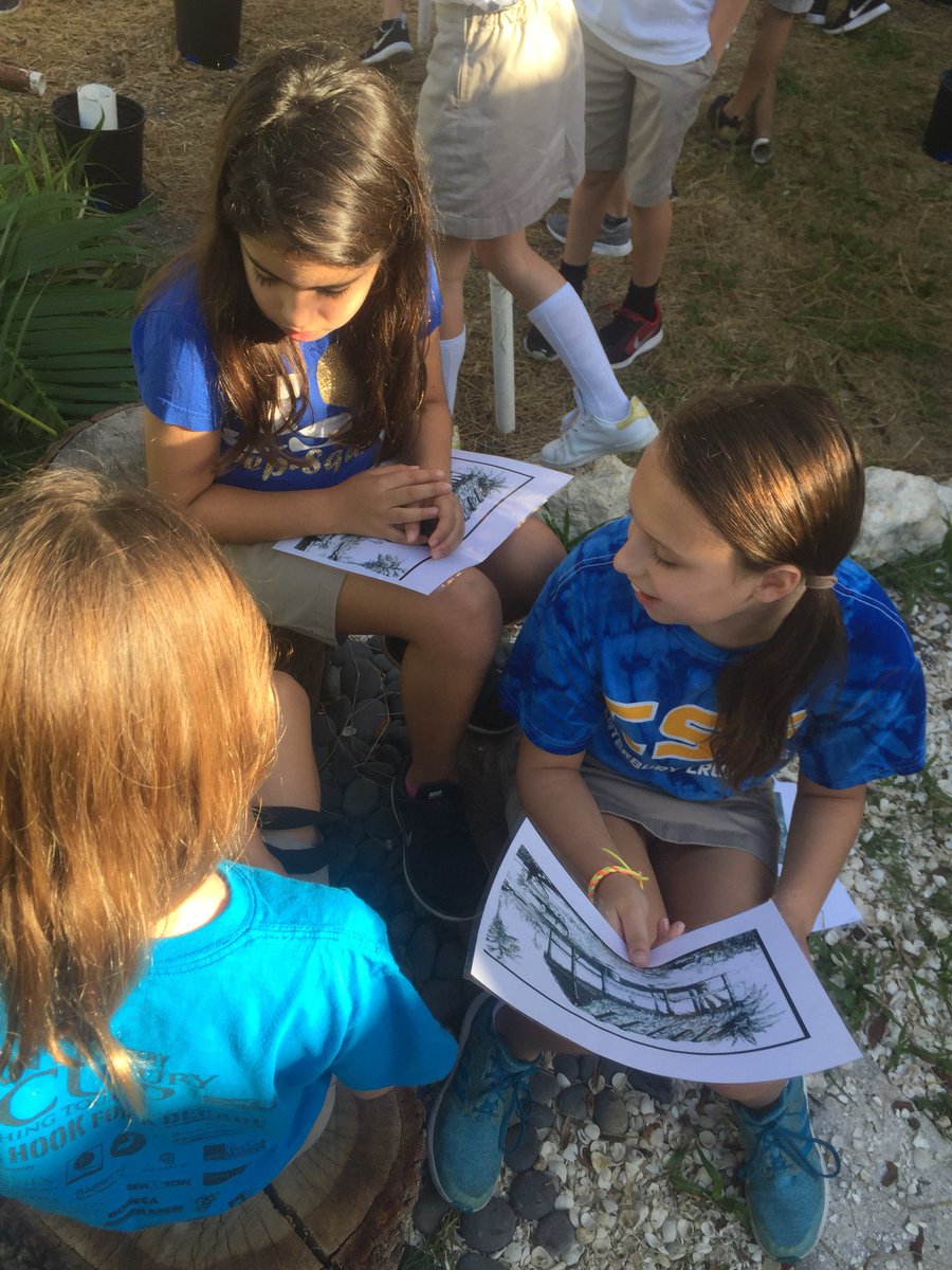 csfedtech's tweet image. Grade 4 @CanterburyFL dig into Florida history, build a Native American hut, knot tying was a hit #STEAMed #makered