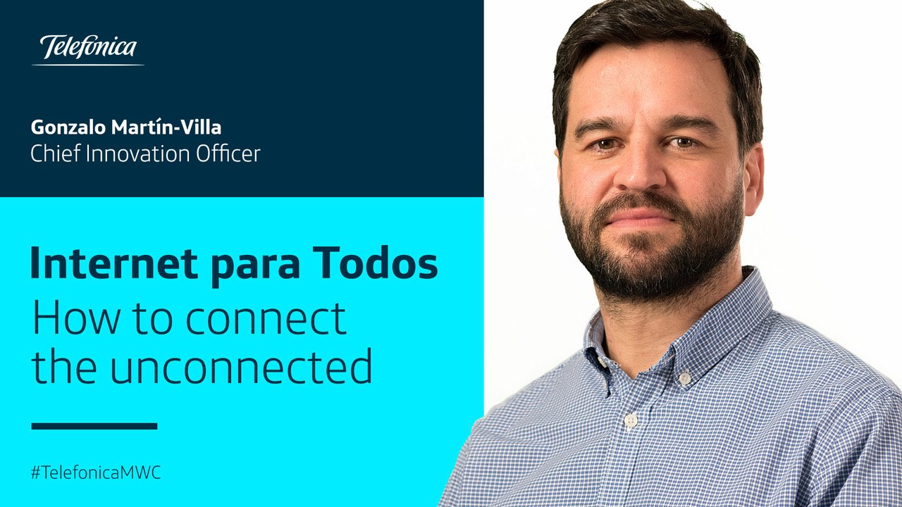 Repelente Desgastado Higgins Telefónica on Twitter: "[Internet Para Todos] El objetivo de esta  iniciativa es conectar a los más de 100 millones de personas en  Latinoamérica que no tienen acceso a Internet. 👉 https://t.co/8nbHULn3nz  #TelefonicaMWC #