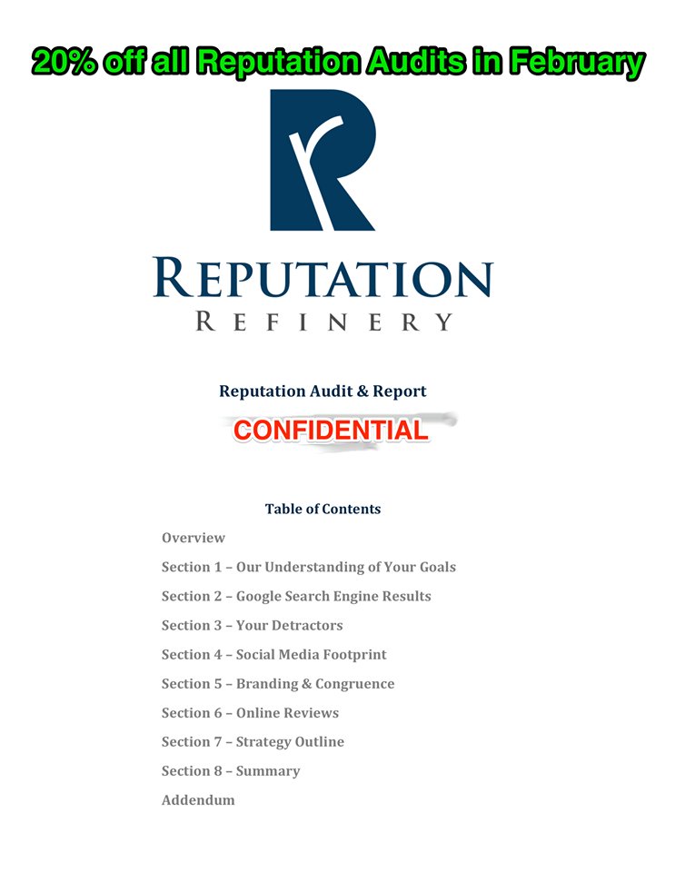 Want a complete blueprint for improving your online reputation, social media footprint, Google #branding, and revenue? Visit our website for a free consultation #business #reputationrepair
reputationrefinery.com/online-reputat…