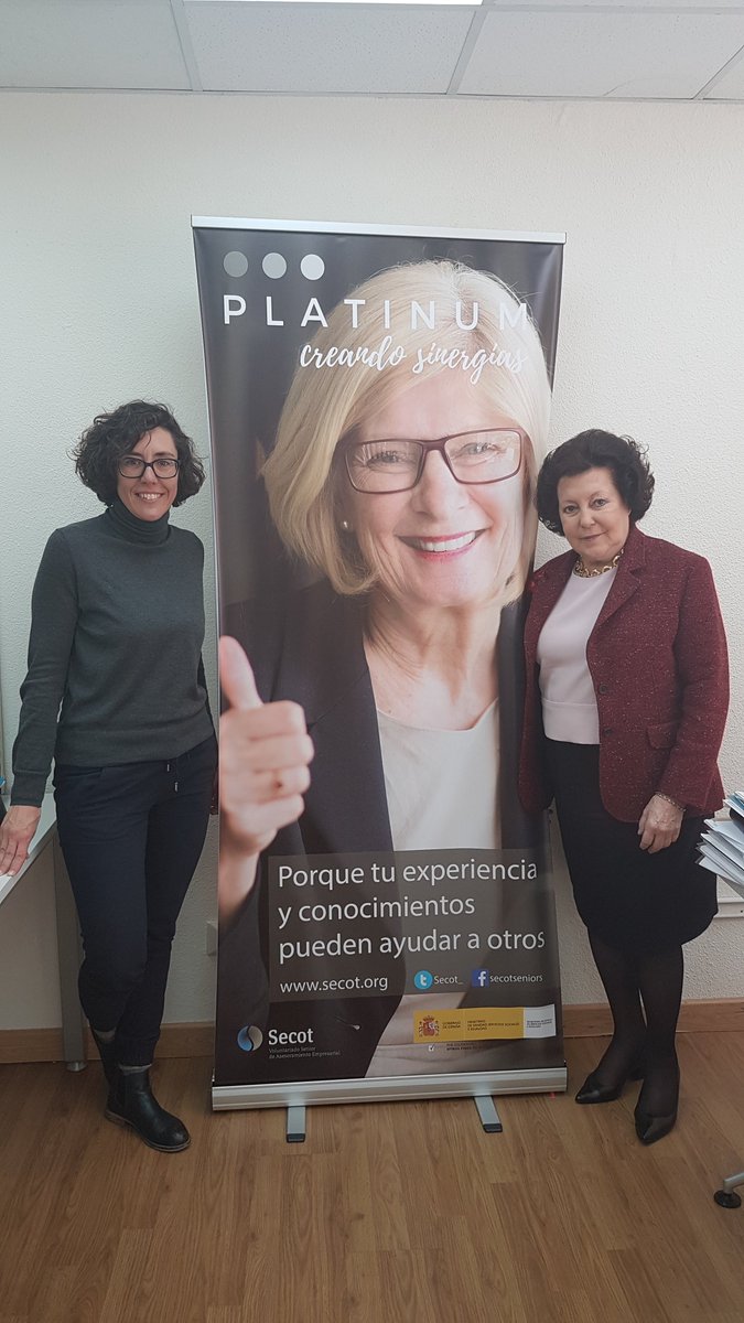 Valorando vías de colaboración en materia de #emprendimiento con <a href="/RaquelAlcarazR/">Raquel Alcaraz</a> de la Federación Mujeres Progresistas #proyectoPlatinum #mujeresemprendedoras