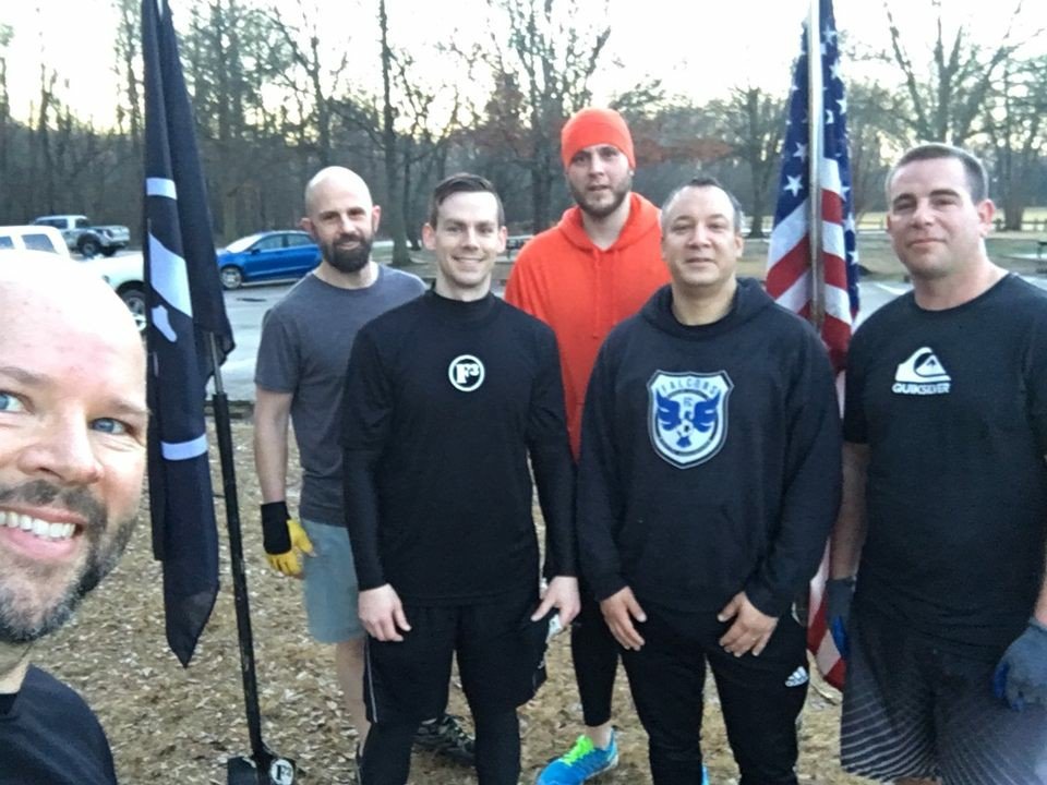 F3Memphis's tweet photo. 17 (1 FNG) at Old Forest
15 (3 FNGs) at the Morg | Phat Pat claimed the #ManeChain!
16 (2 FNGs) at The Levee
6 at The Lair
A RECORD 54 total PAX denied the fartsack & claimed VICTORY on Monday morning.
#F3counts #ISI #DRP #MemphisMojo #BartlettBeats #GtownFunk #CollierTrill https://t.co/g2fMVZxDhI