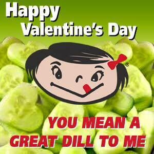 Del_DixiPickles's tweet photo. Happy Valentine’s Day, Pickle Pals! Won’t you be our Valentine, we think you’re a pretty big DILL! 🥒💚😍#valentinesday #deldixi #sopunny https://t.co/i2IJkLdzWh