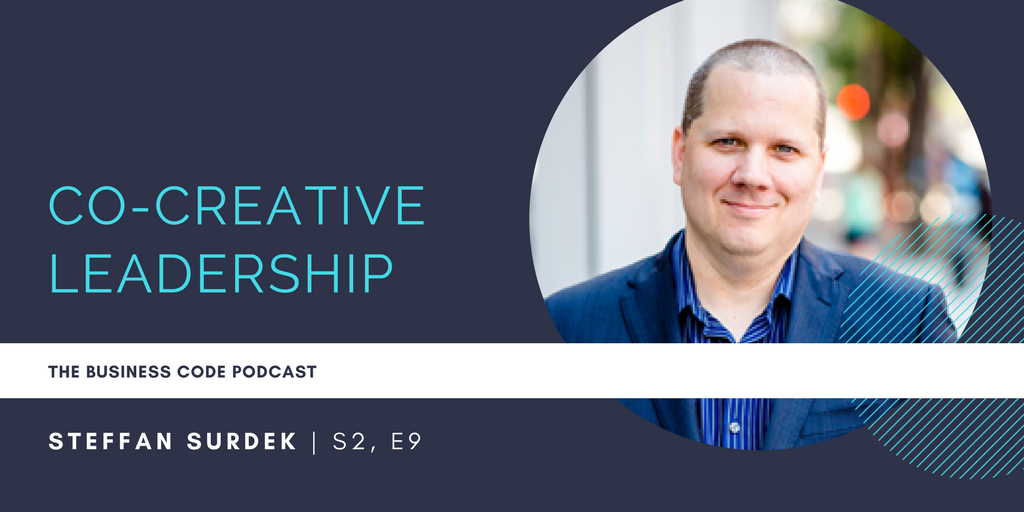 S2, E9: Steffan Surdek <a href="/ssurdek/">Steffan Surdek</a> joins us to talk about co-creative leadership, principles of Agile project management, leadership styles and the importance of self-awareness. Listen: pos.li/291ok3