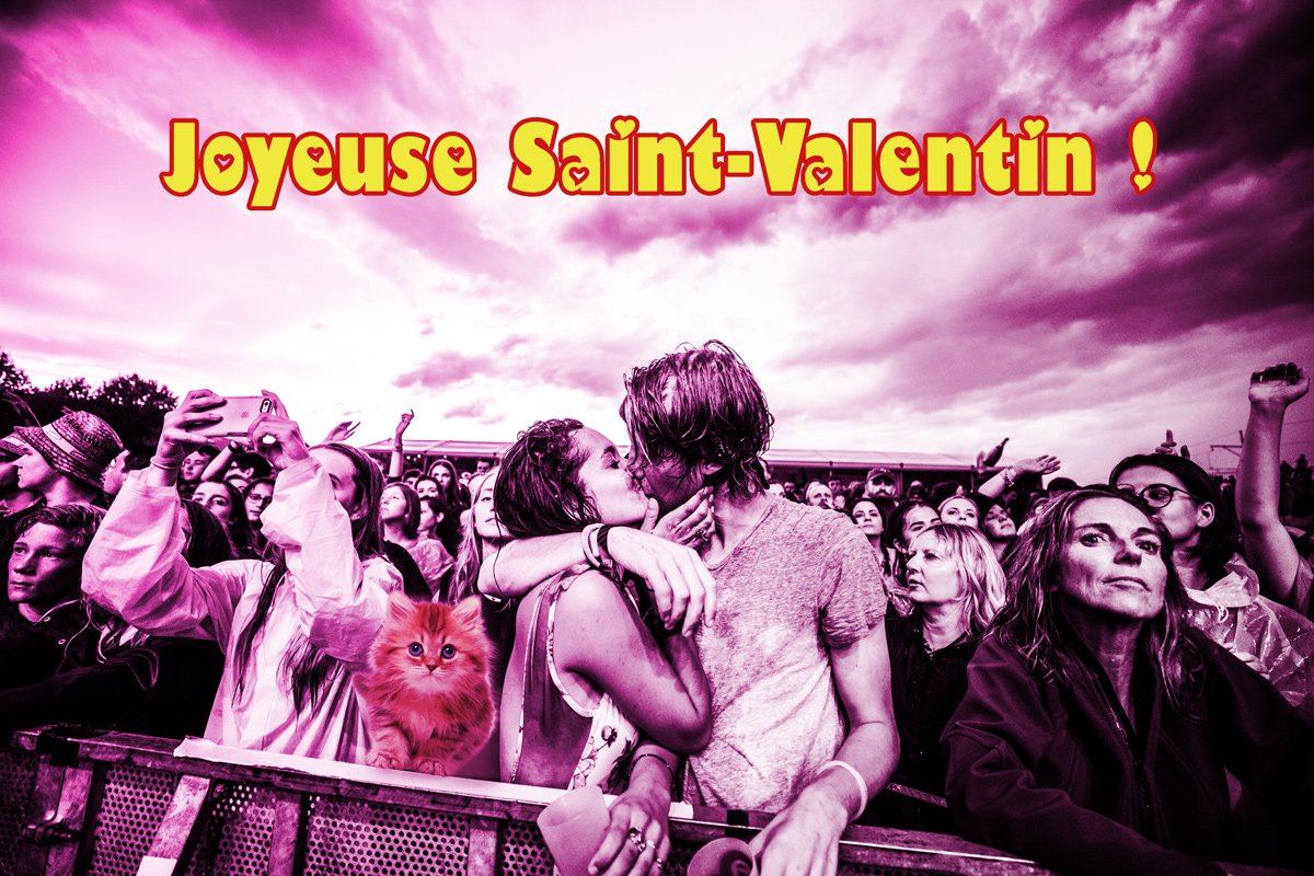 PaleoFestival's tweet photo. Amour sur la planète. #loveyeah #paleofestival #SaintValentin https://t.co/SX5EJpkrRS