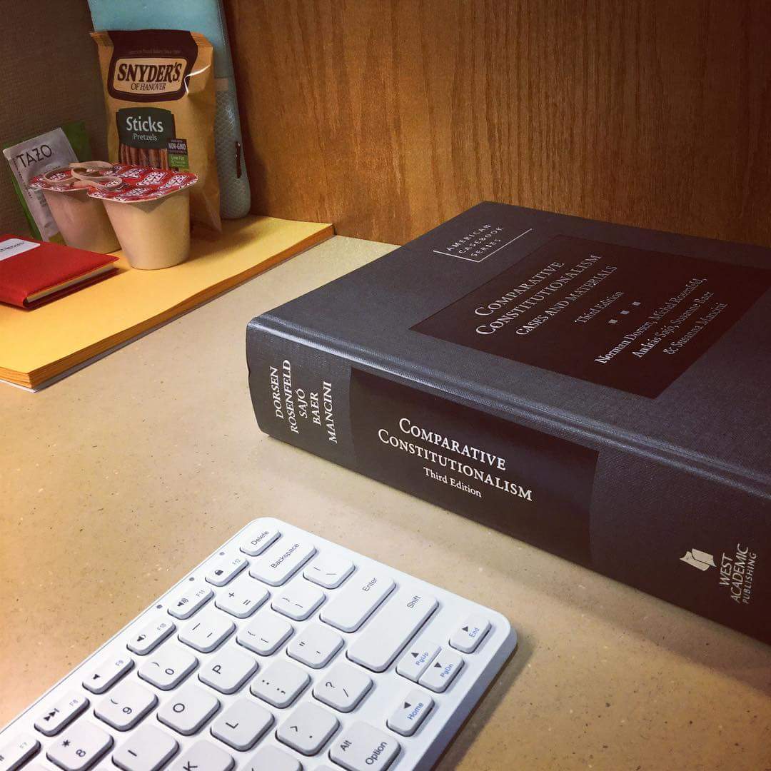 yooneedmorejodi's tweet photo. *Quietly reads my Comparative Constitutional Law text because the Caribbean needs as much help as it can get* #ConstitutionalIssues https://t.co/fsYFiUmW2G