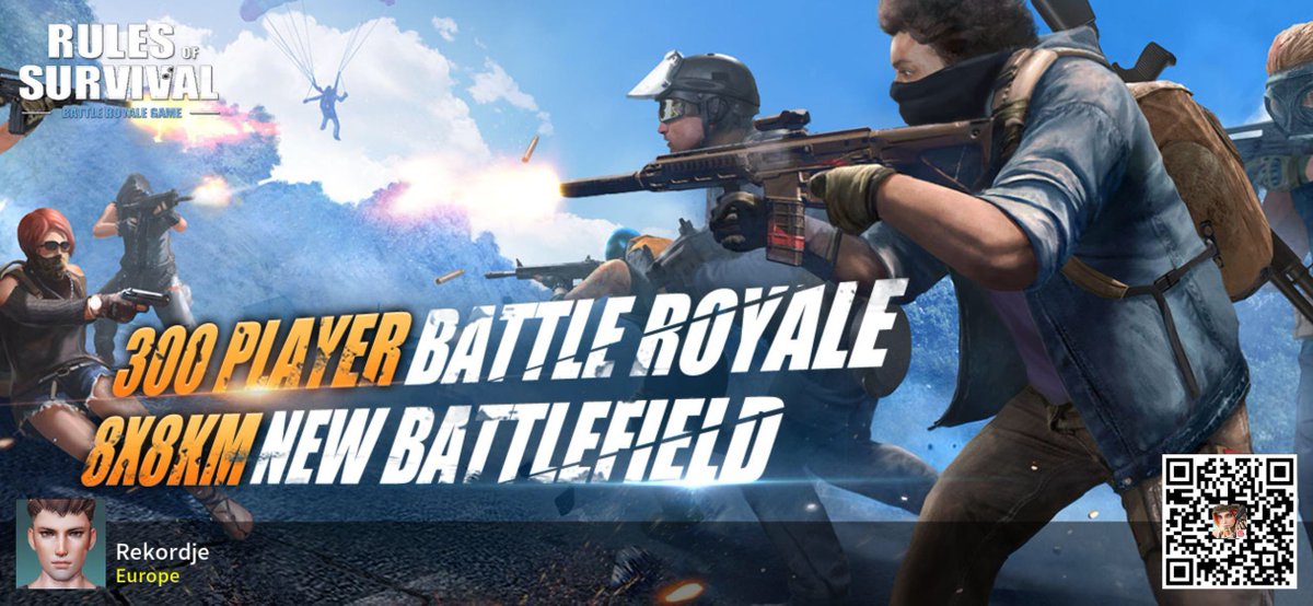 KevinRekord's tweet photo. #RulesofSurvival https://t.co/5eRaTWITma