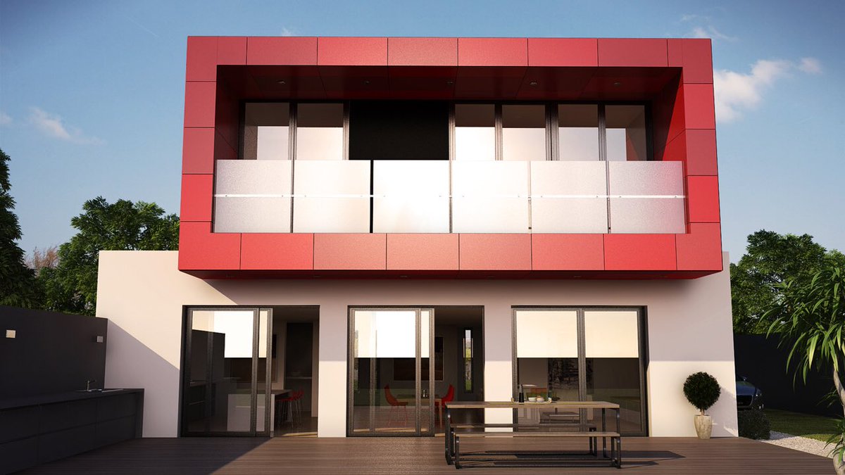 dona_casa's tweet photo. Casa a medida que enamora a primera vista!!! Modelo GRANATE 200 m2 , tejado plano, entramado ligero , desde 900 €/m2       Financiamos 100% !              https://t.co/FYnacpElj0 https://t.co/e5aDdAitHz