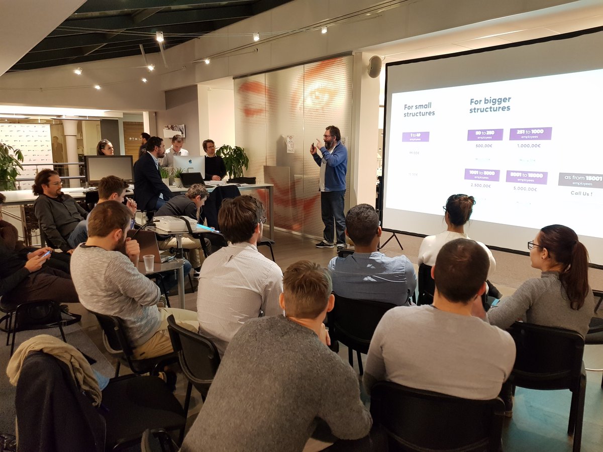 Ce soir chez <a href="/MaltemC_Group/">Maltem Consulting</a> <a href="/futurs_io/">Futurs</a>, présentation de @CoolBirdHR et de BeStadium.io, deux projets en incubation dans nos structures 😃🤝💻 Pour plus d'informations sur notre dispositif #incubation #accélération : 📧welcome@futurs.io