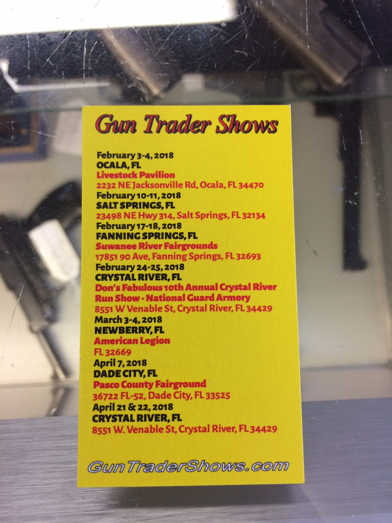 Florida Gun Trader Shows 32