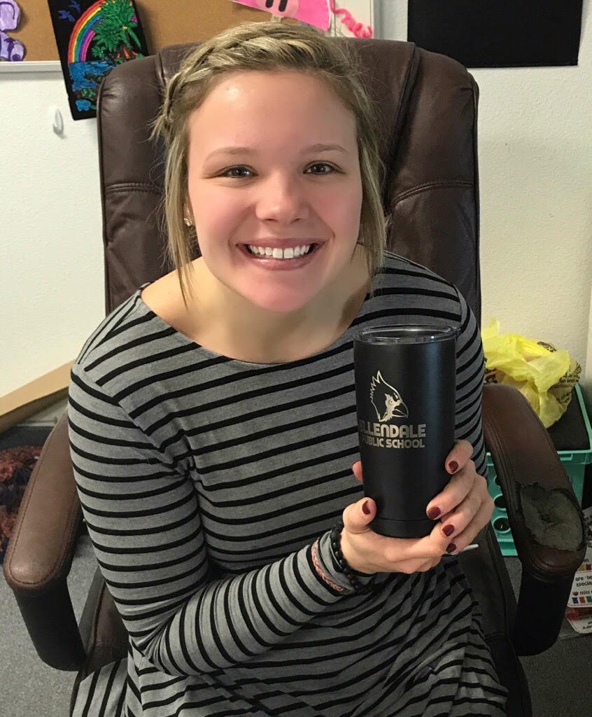 EHSCards's tweet photo. #congrats to our Feb Employee of the Month, Miss Olson. https://t.co/hSNfOEjmrP