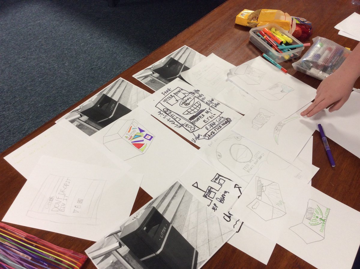 vysvale's tweet image. BYA members working on their bin designs following on from their litter report recomendations. These will hopefully be visable on school routes in the near future @Barry_TC @VOGCouncil #keepbarrytidy #barryyouthaction