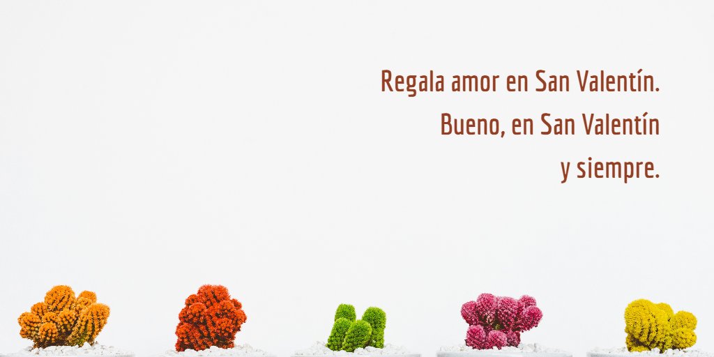 Ya sabéis, el amor es importante, así que #FelizSanValentin