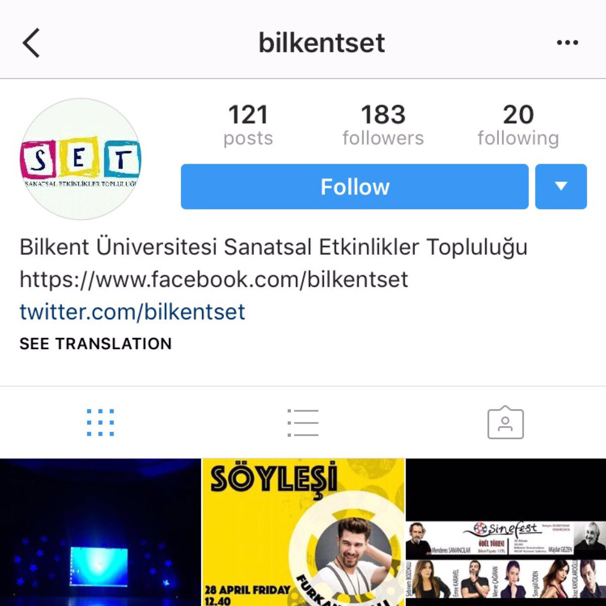 bilkenttv's tweet photo. Bizler Instagram üzerinden @bilkentset ve @bilkentmedia adreslerinden de takip edebilirsiniz. 🤗 Yakında tekrar görüşmek üzere! #BilkentTvÖdülleri https://t.co/rpN5i9nVDV