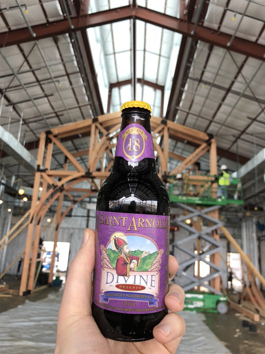 BIG things are coming at <a href="/SaintArnold/">Saint Arnold Brewing Company</a>.  Some sooner than others. DR18, our 13.5% Imperial Stout is being released this Monday, Feb 19. Enjoy at close to room temp. It’s spectacular.