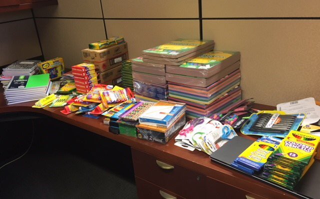 UWGreaterMercer's tweet photo. Thank you for the wonderful #ValentinesDay gift @USTrust employees gave to Grace Norton Rogers School teachers. Now they can stock their supply closets! #LiveUnited #ustrust https://t.co/BQNoogqPOd