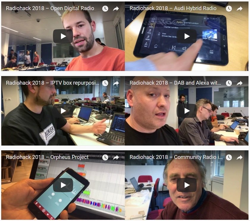 #ExploringRadioFuture Interesting projects emerged at #RadioHack 2018 organized by @EBU_Tech during #DigitalRadio Week
tech.ebu.ch/events/2018/ra… See videos about #HybridRadio @opendigiradio @RadioDNS @ORPHEUS_AUDIO #VisualRadio #InteractiveRadio #OpenSourceRadio #OpenSourceDAB