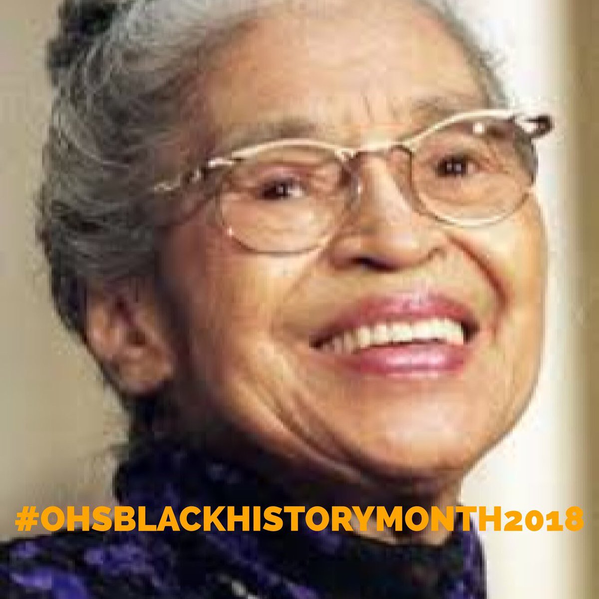 OHSKnightMedia's tweet photo. Rosa parks!! #ohsblackhistorymonth2018 #Jcabral https://t.co/neWB5Ak2IC