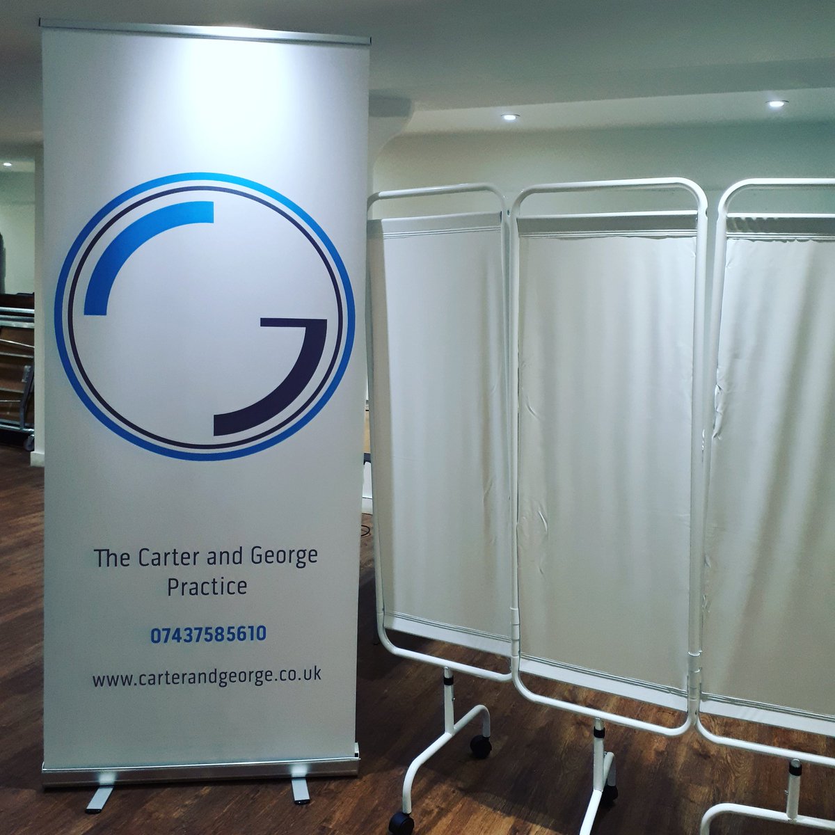 Come along to our pop up! We're in Hertford's Mill Bridge Rooms until 7pm, so drop in if you're in need of some physio 💪 <a href="/HertfordTC/">Hertford Town Council</a>