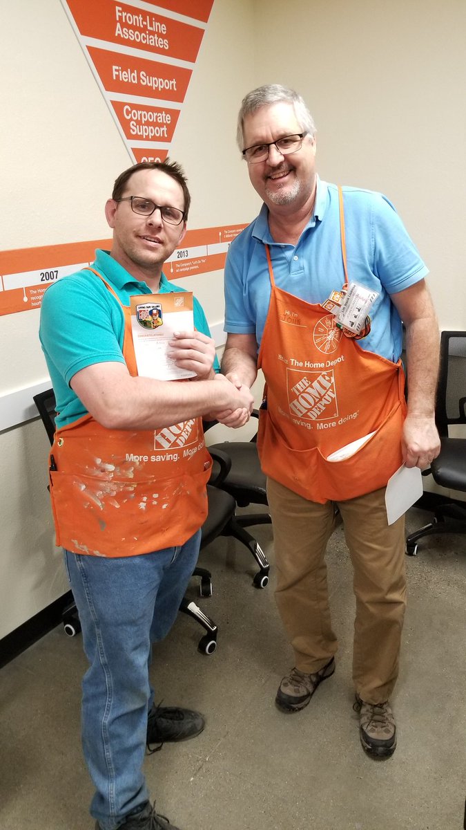 Congratulations to Patrick sale associate of the month. Thank you for all your hard work and dedication in the aisle.