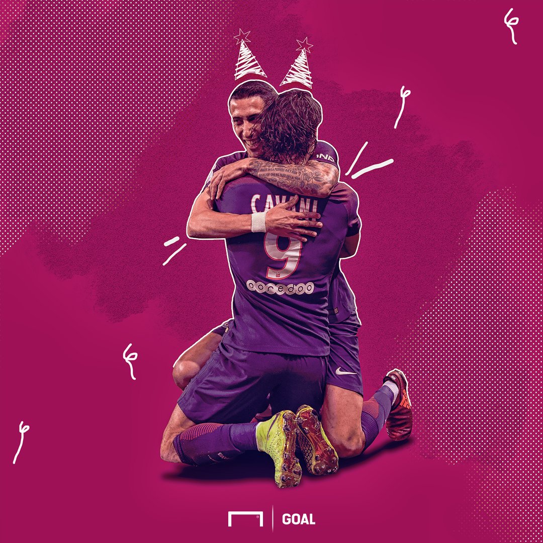 Happy Birthday to PSG duo Angel Di Maria and  