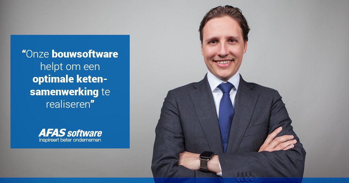 Nog lang niet iedereen in de bouw is even efficiënt als het om automatisering gaat. Hoe blijf je toekomstbestendig met slimme bouwsoftware? afas.nl/nieuwsbericht/…
