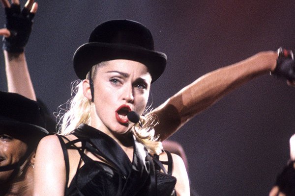 Madonna requested MAC to create a lipstick that would last through an entire performance, so they formulated "Russian Red". They made the shade specifically for her 1990 Blonde Ambition tour, the color exists until today and is one of the best selling lipsticks of all time.