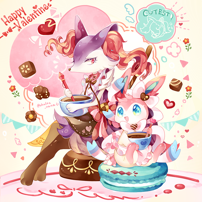 テールナー 「Chocolate Holic💕 」|呱々唄七つのイラスト